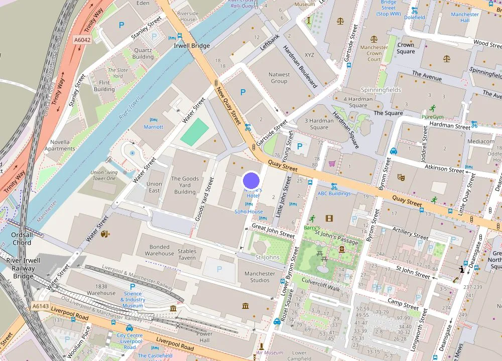 Map: Mollie's Manchester